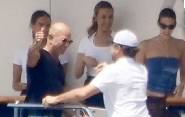 JEFF BEZOS, LEONARDO DICAPRIO, VITTORIA CARETTI