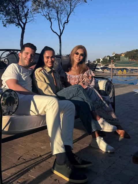 FERYAL GÜLMAN, OĞLU ASLAN KEMAL VE GELİNİ MARIAM GÜLMAN İLE BÜYÜKADA'DA KEYİFLİ BİR GÜN GEÇİRDİ