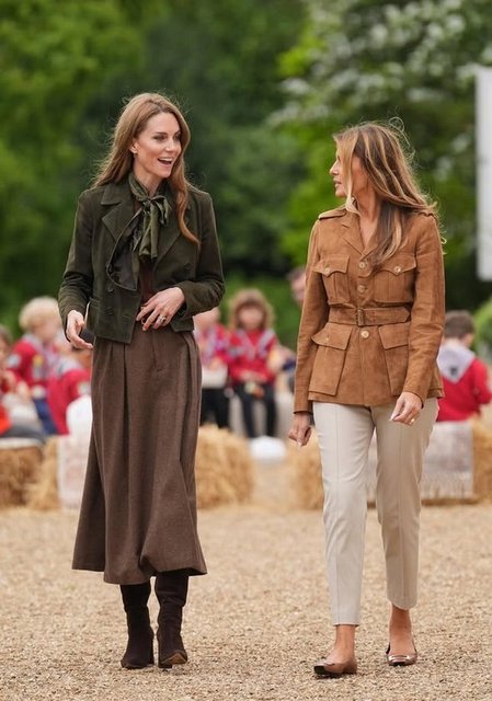 PRENSES KATE MIDDLETON, MELANIA TRUMP