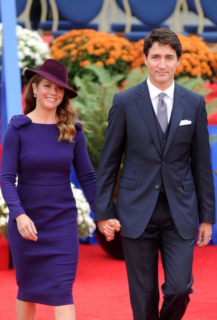 JUSTIN TRUDEAU, SOPHIE TRUDEAU