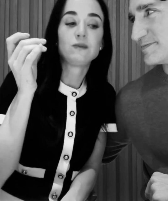 KATY PERRY, JUSTIN TRUDEAU