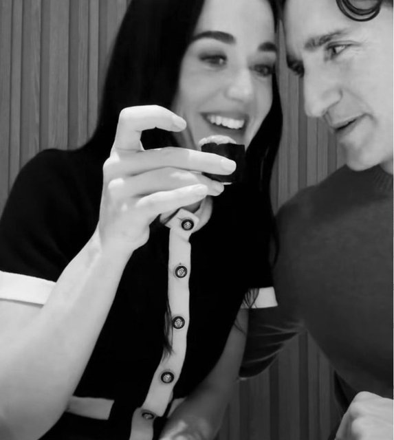 KATY PERRY, JUSTIN TRUDEAU