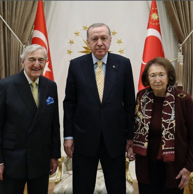 RAHMİ KOÇ, CUMHURBAŞKANI RECEP TAYYİP ERDOĞAN, SEMAHAT ARSEL