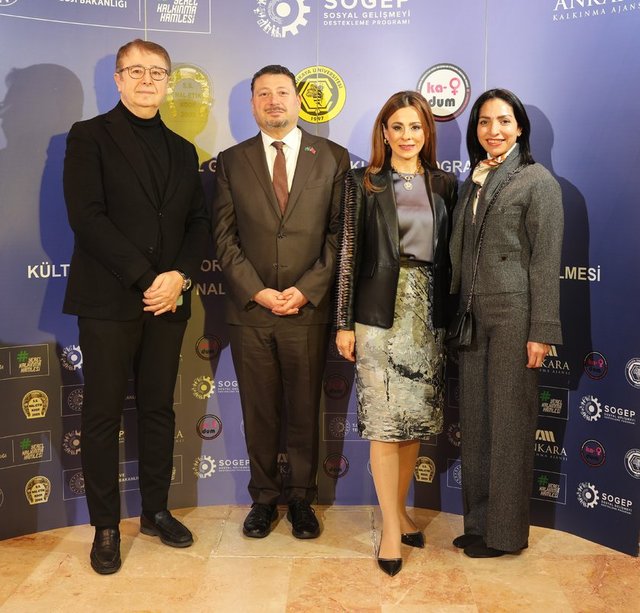 İBRAHİM USLU SUUDİ ARABİSTAN BÜYÜKELÇİSİ FAHAD BİN ASSAAD BİN ABUALNASR, KADUM DİREKTÖRÜ VE PROJE KOORDİNATÖRÜ PROF. DR. ZEYNEP KARAHAN USLU, SUUDİ ARABİSTAN SEFİRESİ RANA ABDULLAH BAHAMDAN -  