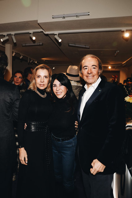 ELISABETTA DI AMATO, SUZAN SABANCI, FABRIZIO DI AMATO