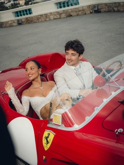 CHARLES LECLERC-ALEXANDRA SAINT MLEUX