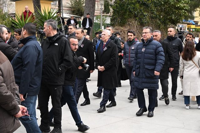 ANKARA BÜYÜKŞEHİR BELEDİYE BAŞKANI MANSUR YAVAŞ TÖRENDE YERİNİ ALDI