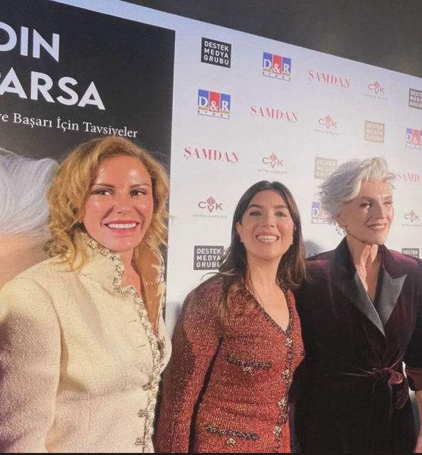 ETEL BALER, MAYE MUSK İLE FOTOĞRAF ÇEKTİRDİ