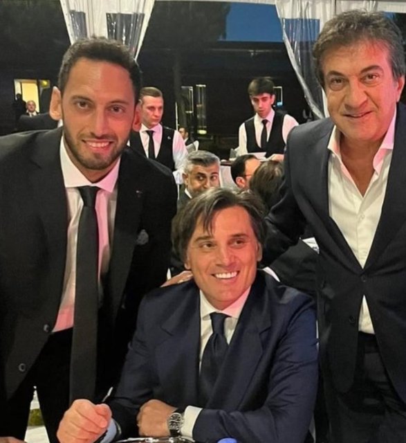 HAKAN ÇALHANOĞLU, MİLLİ TAKIM TEKNİK DİREKTÖRÜ VINCENZO MONTELLA, SÜLEYMAN ORAKÇIOĞLU -  