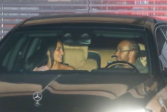 KIM KARDASHIAN, LEWIS HAMILTON