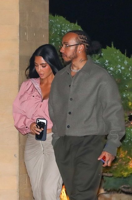 KIM KARDASHIAN, LEWIS HAMILTON