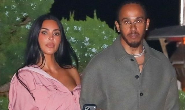 KIM KARDASHIAN, LEWIS HAMILTON