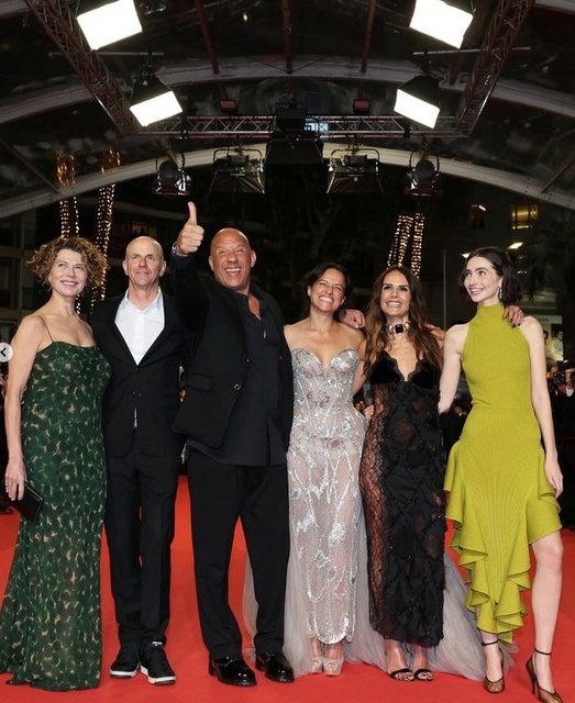 VIN DIESEL, JORDANA BREWSTER, MICHELLE RODRIGUEZ