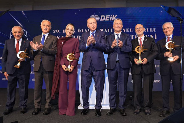 MELİSA SABANCI TAPAN, CUMHURBAŞKANI RECEP TAYYİP ERDOĞAN, TİCARET BAKANI ÖMER BOLAT