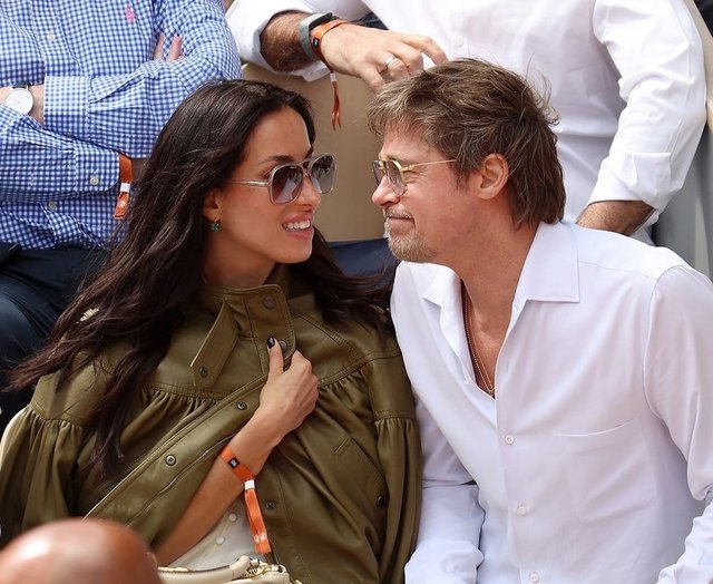 BRAD PITT, INES DE RAMON 
