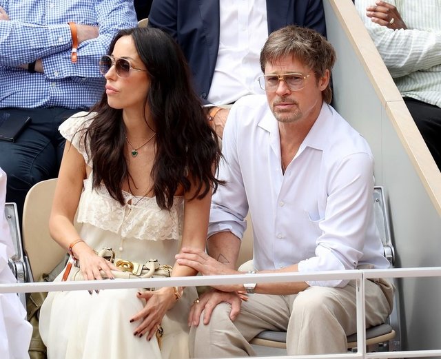 BRAD PITT, INES DE RAMON 