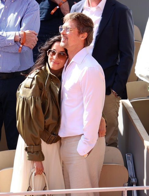 BRAD PITT, INES DE RAMON 