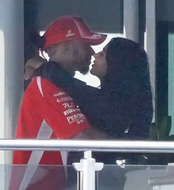 LEWIS HAMILTON, KIM KARDASHIAN