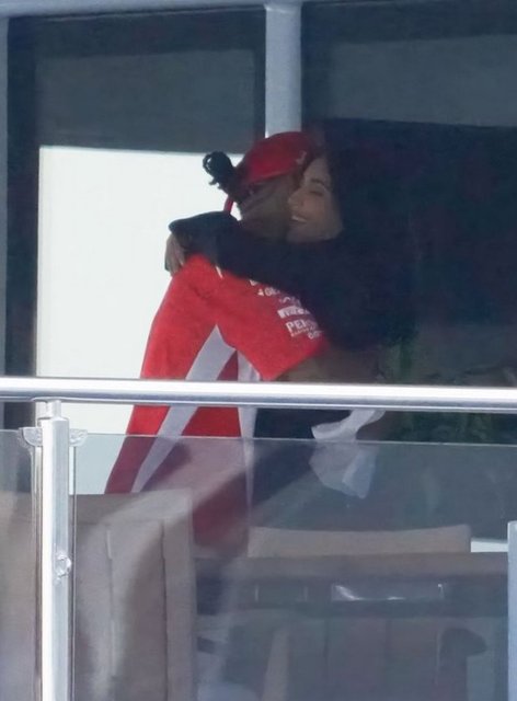 LEWIS HAMILTON, KIM KARDASHIAN