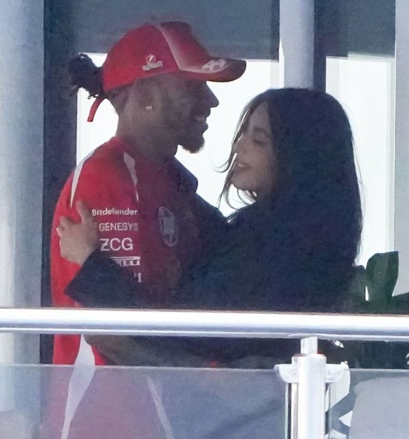 LEWIS HAMILTON, KIM KARDASHIAN
