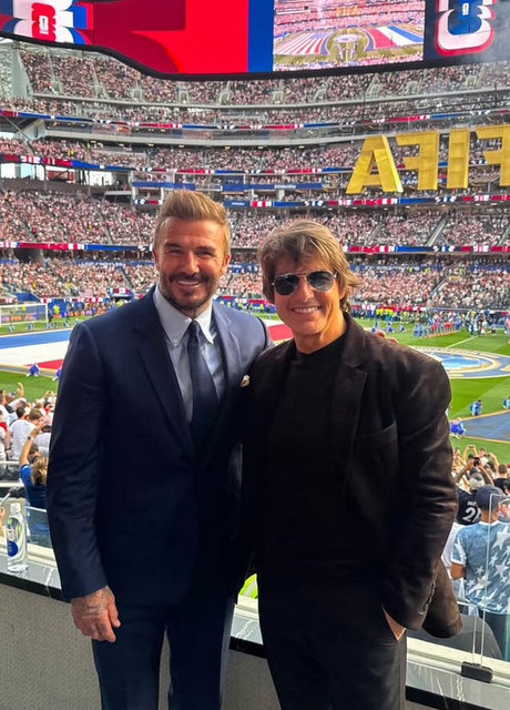 DAVID BECKHAM, TOM CRUISE