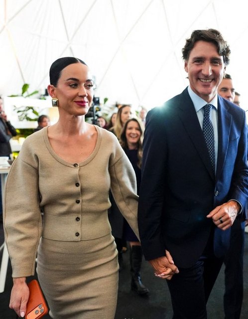 KATY PERRY, JUSTIN TRUDEAU