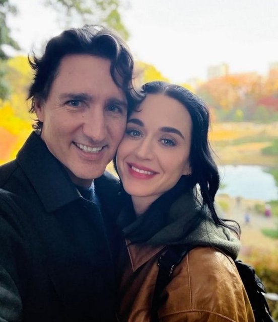 KATY PERRY, JUSTIN TRUDEAU
