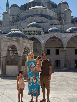 Ünlü model İstanbul'da...
