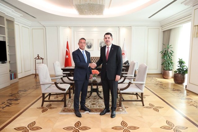 ŞEHİRCİLİK VE İKLİM DEĞİŞİKLİĞİ BAKANI VE COP31 BAŞKANI MURAT KURUM, KOÇ HOLDİNG YÖNETİM KURULU BAŞKAN VEKİLİ ALİ KOÇ