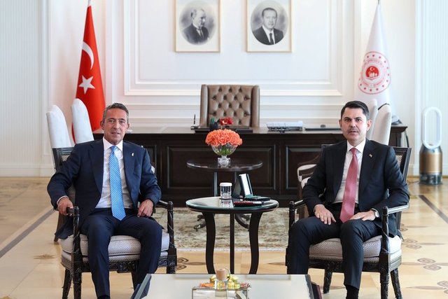 ŞEHİRCİLİK VE İKLİM DEĞİŞİKLİĞİ BAKANI VE COP31 BAŞKANI MURAT KURUM, KOÇ HOLDİNG YÖNETİM KURULU BAŞKAN VEKİLİ ALİ KOÇ