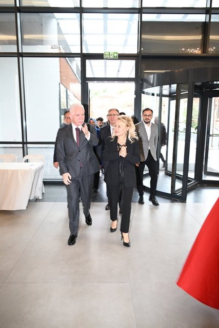 İSTANBUL VALİSİ DAVUT GÜL, SHOPSA YÖNETİM KURULU BAŞKANI DEMET SABANCI ÇETİNDOĞAN