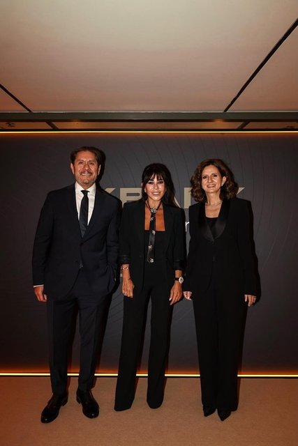 AKBANK GENEL MÜDÜRÜ KAAN GÜR, AKBANK YÖNETİM KURULU BAŞKANI SUZAN SABANCI, AKBANK ÖZEL BANKACILIK VE YATIRIM HİZMETLERİ GENEL MÜDÜR YARDIMCISI DALYAN KOHEN 