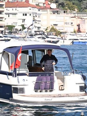 Denizden geldi, sporunu yaptı