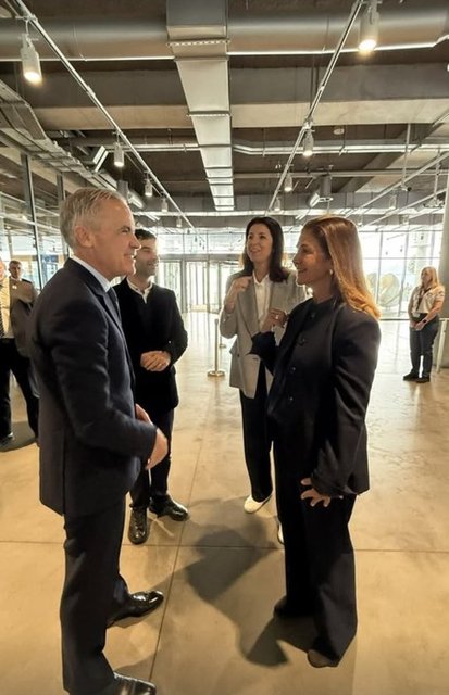 KANADA BAŞBAKANI MARK CARNEY, OYA ECZACIBAŞI