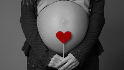 Anne karnında kalp hastalığı tanısı