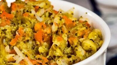 Bol sebzeli bebek maması...