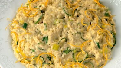 Kabaklı risotto