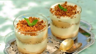 Dondurmalı kıtır bisküvi tartalet