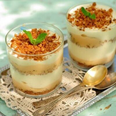 Dondurmalı kıtır bisküvi tartalet