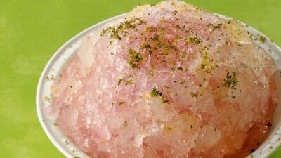 Yeşil limon aromalı buzlu kavun