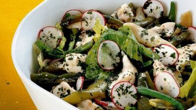Dülgerbalıklı salata