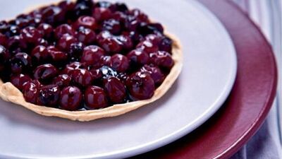 Yabanmersinli tart tatin