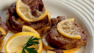 Limonlu yaprak ciğer...