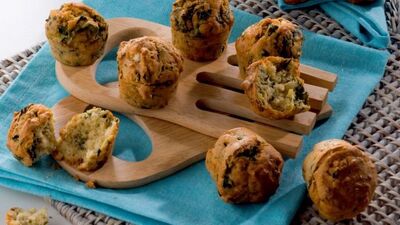 Ispanaklı muffin...