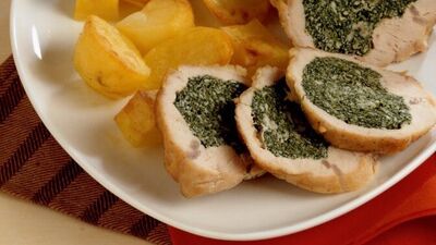 Ispanak dolgulu hindi rosto