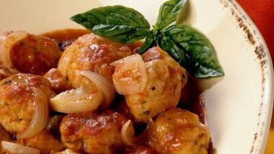 Sardunya usulü tavuk köftesi