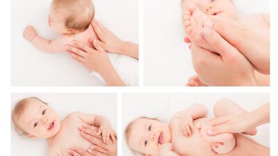 Biraz masaja ne dersin bebek!