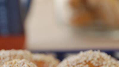 Susamlı halka hamur...