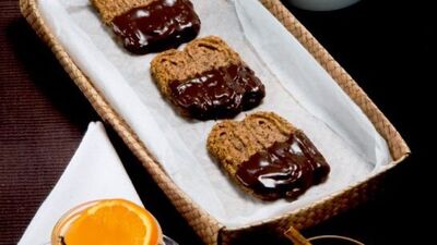 Çikolatalı Viyana kurabiyeleri...