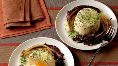 Fırınlanmış levrek terin